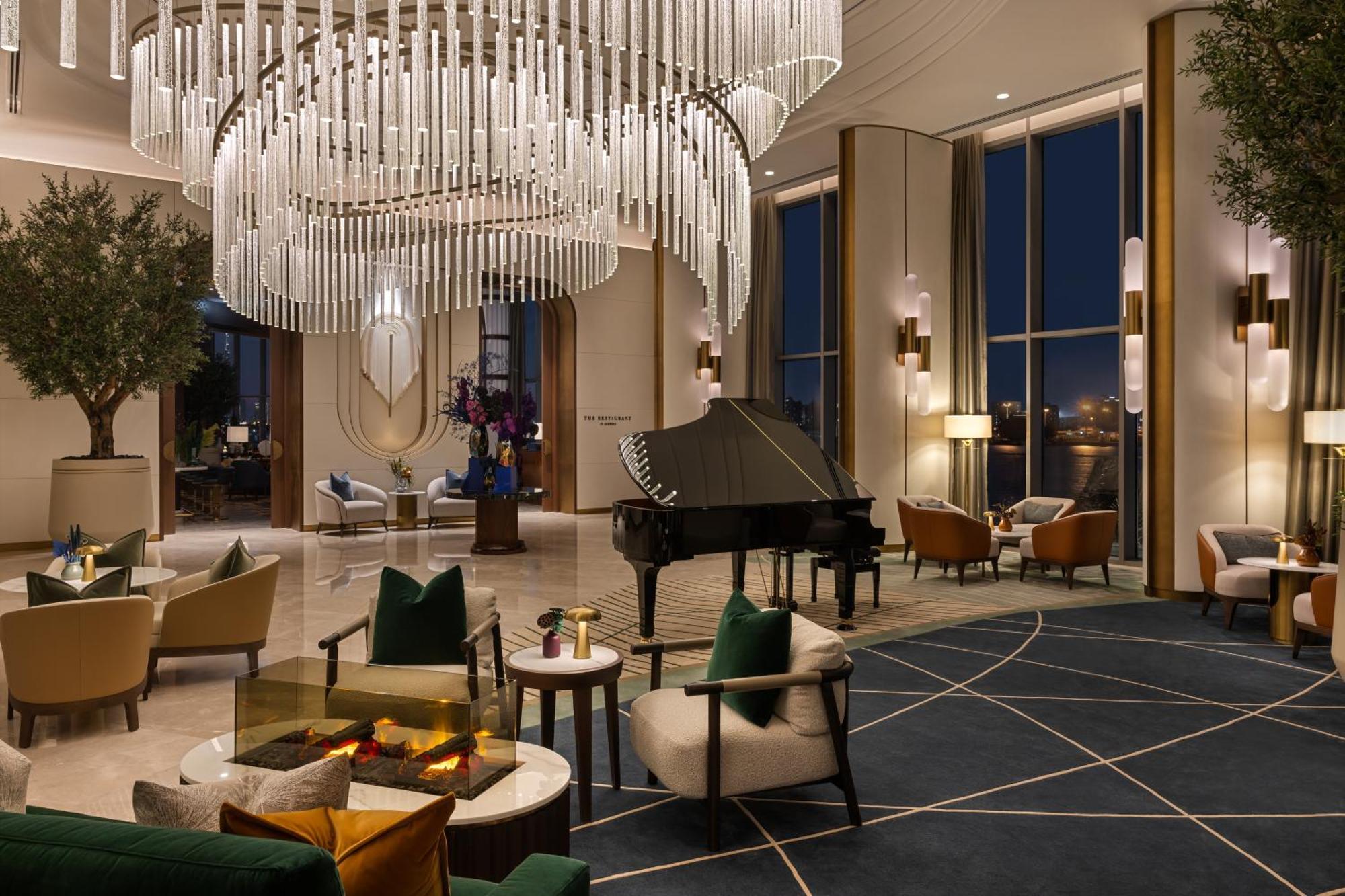 Address Creek Harbour Hotell Dubai Eksteriør bilde The lobby of the hotel