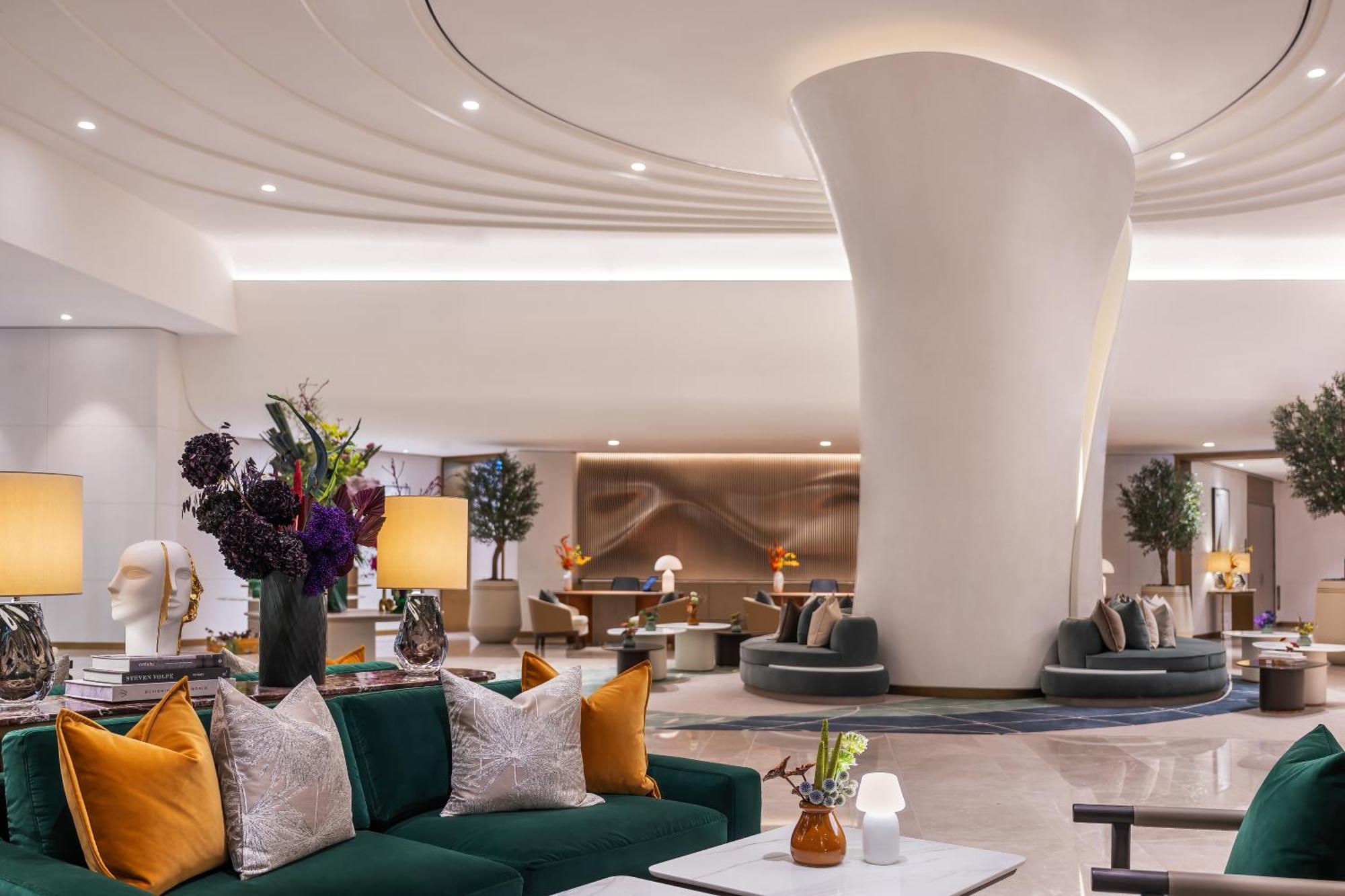 Address Creek Harbour Hotell Dubai Eksteriør bilde The lobby of the hotel